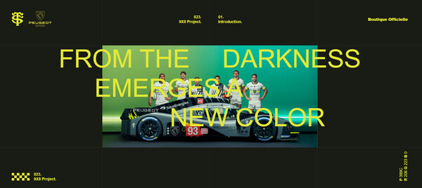 몰입형 디지털 경험을 제공하는 Stade Toulousain 홈페이지