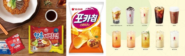 오뚜기, 오리온, 공차코리아