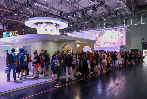 크래프톤 게임스컴 2024 인조이 부스