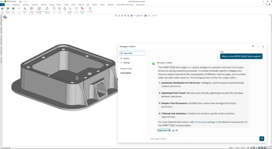 헥사곤 매뉴팩처링 인텔리전스의 프로플랜AI는 기계 설정 과정을 안내하고 실행 가능한 프로그램을 제시하는 AI 기반 헥사곤 코파일럿을 기능을 탑재했다.