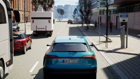 ADAS및 자율주행 차량 시스템 검증 및 테스트를 위한 클라우드 기반 솔루션 ‘VTDx’ 구동 화면