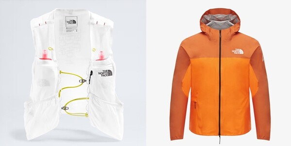 써밋 런 베스트 5와 써밋 수페리어 퓨처라이트 재킷(왼쪽부터)