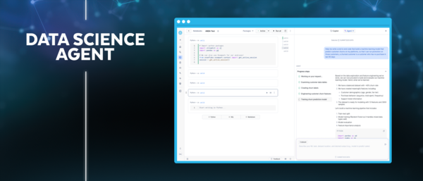 데이터 사이언스 에이전트를 활용하면 머신러닝 워크플로우를 자동화하고 생산성 및 적용 속도를 높인다.