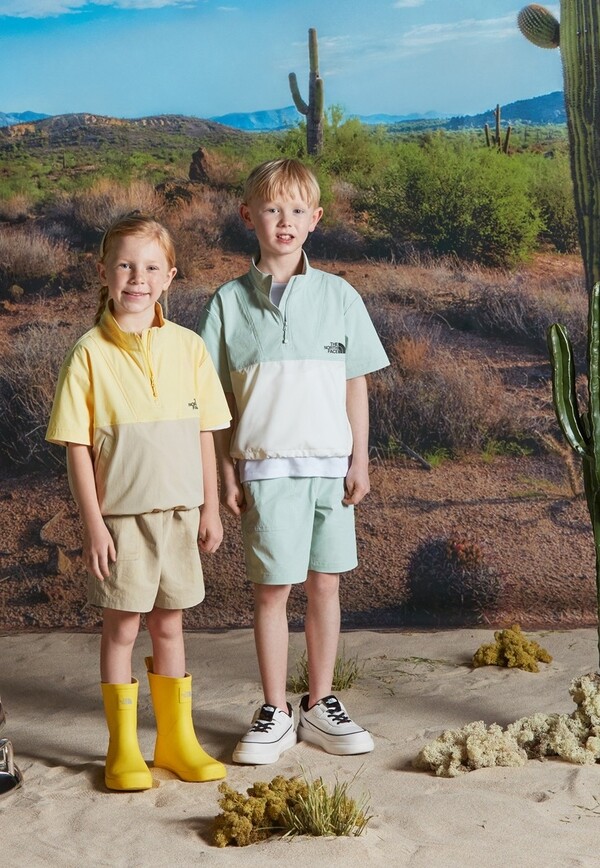 키즈 아이스데이 아노락 및 쇼츠