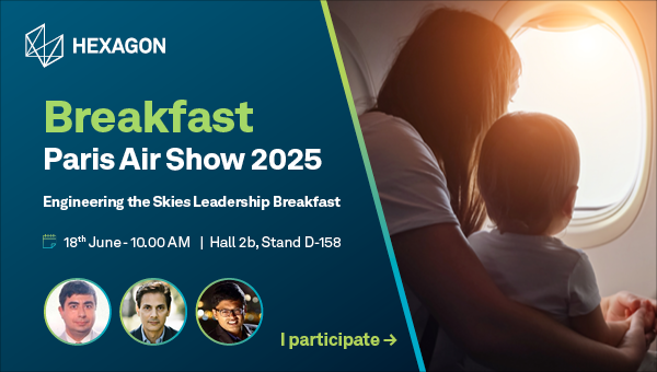 파리 에어쇼 2025 헥사곤 디자인 & 엔지니어링 리더십 조찬 세션