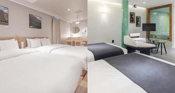 아늑 호텔 송도점, 스테이 패스포트 신당(왼쪽부터, 사진 더휴식)