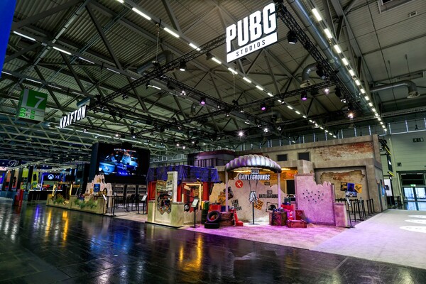 크래프톤 게임스컴 2025 부스 펍지 존