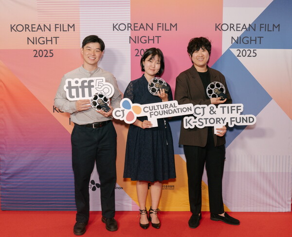 왼쪽부터 테일러 상현 리, 지원 리, 제롬 유 / 사진 영화진흥위원회 제공