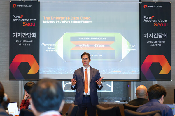 숀 한센 퓨어스토리지 코어 플랫폼 사업부 총괄 겸 부사장