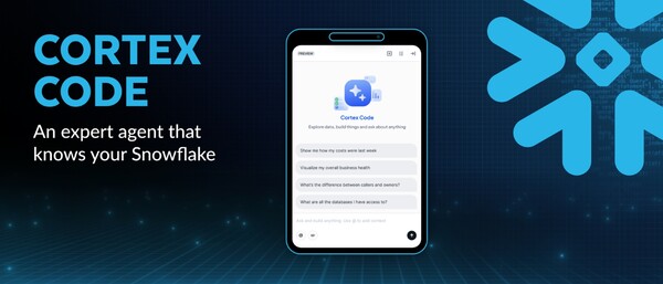 스노우플레이크 코텍스 코드(Cortex Code)